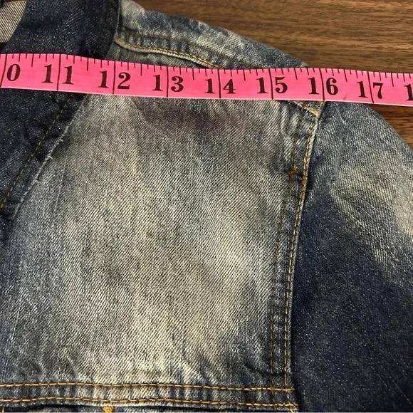 ❤️ Liquid X denim women jacket L - Picture 7 of 11